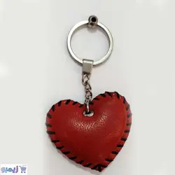جاسوئیچی چرم طرح قلبی