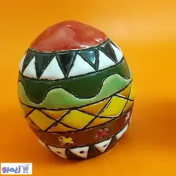 تخم مرغ رنگی سفالی