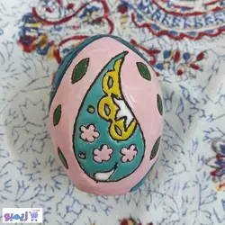 تخم مرغ طرح ترمه میناکاری