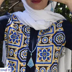 ست بدلیجات با طرح کاشی