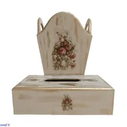 ست سطل و جعبه دستمال