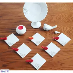 ست ظروف هفت سین سفالی «یا مقلب القلوب ...»