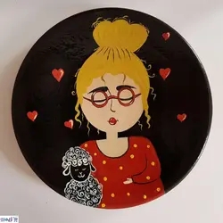 دیوارکوب سفالی سایز 20Cm