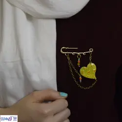 سنجاق سینه قلب