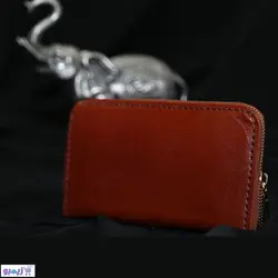 کیف پول چرمی زیپ‌دار
