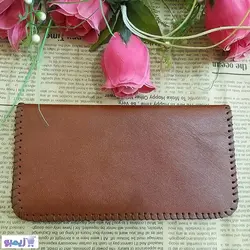 کیف پول دو لت چرمی