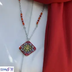 گردنبند ویترای طرح اسلیمی