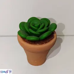 گلدون خمیری کاکتوس