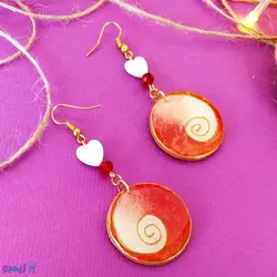 گوشواره طرح مارپیچ