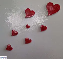 مگنت رویخچالی قلب