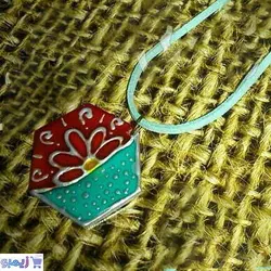 گردنبند رومانتویی مدل گل