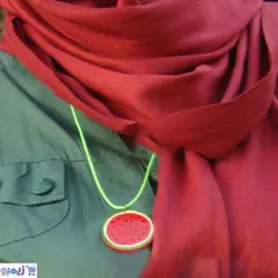 گردنبند مدل هندوانه یلدا