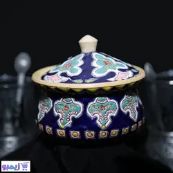 قندان میناکاری سفالی