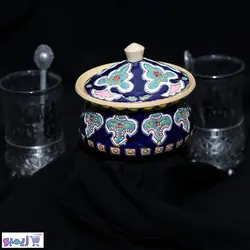 قندان میناکاری سفالی