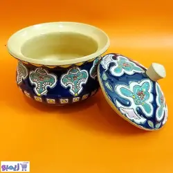 قندان میناکاری سفالی