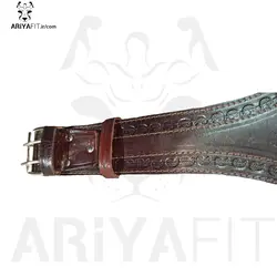 کمربند بدنسازی چرم 3
