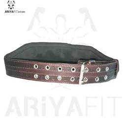 کمربند بدنسازی چرم