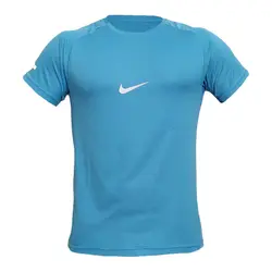 تیشرت ورزشی مردانه نایک آبی نفتی