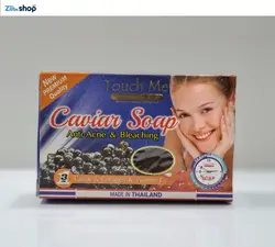 صابون خاویار اورجینال ضدلک وضداکنه تاچ می وزن 135 گرم - فروشگاه اینترنتی زیبا شاپ