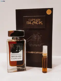 ادکلن مردانه کاپتان بلک جعبه چرم تستر دار - فروشگاه اینترنتی زیبا شاپ