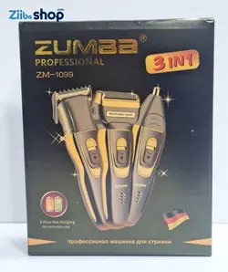 ماشین اصلاح چند کاره زومبا مدل ZUMBA ZM-1098 - فروشگاه اینترنتی زیبا شاپ