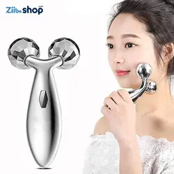 ماساژور صورت وبدن گونه ساز 3TDبعدی مدل 2023چرخشی 360درجه - فروشگاه اینترنتی زیبا شاپ