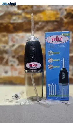 دستگاه واتر جت شست و شوی دهان و دندان گلویش براوان braunمدل WJ 10 - فروشگاه اینترنتی زیبا شاپ