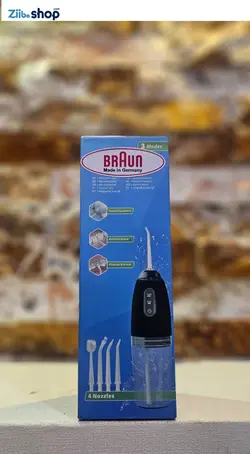 دستگاه واتر جت شست و شوی دهان و دندان گلویش براوان braunمدل WJ 10 - فروشگاه اینترنتی زیبا شاپ