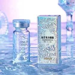 ست لیفتینگ نخ پلاتینیوم ADAD، نخ های کلاژن قابل جذب برای لیفت صورت، نخ پروتئین محلول و ترکیب اسانس طلا، سرم کلاژن معکوس برای صورت زنانه - فروشگاه اینترنتی زیبا شاپ