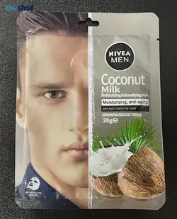 ماسک ورقه ای ضد لک نیوآ دانه نارگیل 28 گرمی - فروشگاه اینترنتی زیبا شاپ