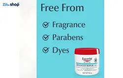 کرم ترمیم کننده پیشرفته eucerin مخصوص پوست های خیلی خشک مرطوب کننده صورت بدن - فروشگاه اینترنتی زیبا شاپ
