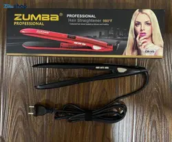 اتو مو کراتینه980درجه دیجیتالی مدل ZUMBA PROFESSIONAL_ZM_918 - فروشگاه اینترنتی زیبا شاپ