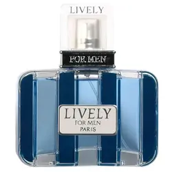 ادکلن لاولی مردانه (آبی) Lively - فروشگاه اینترنتی زیبا شاپ