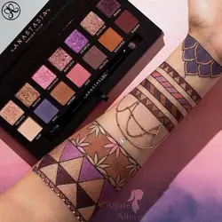 پالت سایه چشم آناستازیا مدل Norvina - فروشگاه اینترنتی زیبا شاپ