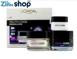 پک کرم ضد چروک لورال مدل Youth Code - فروشگاه اینترنتی زیبا شاپ