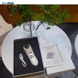 دستگاه اسکوم و ماساژو تقویت کننده و جوانسازی صورت سرد و گرم اسکوم تراپی و جوان ساز beauty instrument