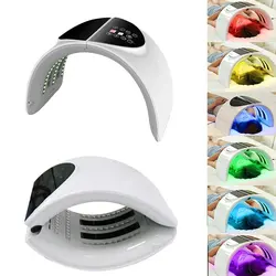 دستگاه تونل ال ای دی نور درمانی7رنگ تاشو Female led facial mask 7 colors led light therapy - فروشگاه اینترنتی زیبا شاپ