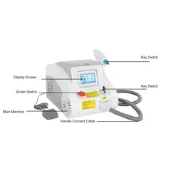 دستگاه لیزرکیوسوئیچ پاک کننده تاتو و لک مدل Q-SWITCH J-200