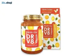 ژل کمپلکس ویتامین فارم استی ۲۵۰ میل Farm stay dr.v8 vitamin all in one ampoule