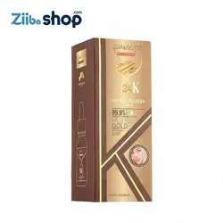 سرم کلاژن دار و ضد چروک صورت طلای ۲۴ عیار کیانسوتو QIANSOTO 24K GOLD SERUM - فروشگاه اینترنتی زیبا شاپ