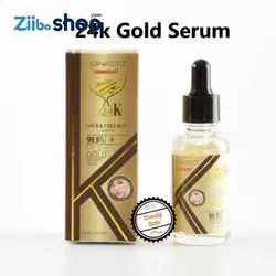 سرم کلاژن دار و ضد چروک صورت طلای ۲۴ عیار کیانسوتو QIANSOTO 24K GOLD SERUM - فروشگاه اینترنتی زیبا شاپ