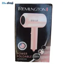 سشوار مسافرتیREMLNGTONمدلRE-2032توان 1200وات - فروشگاه اینترنتی زیبا شاپ