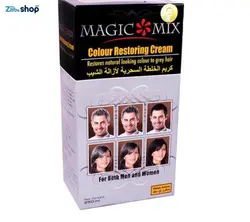 کرم مو رفع سفیدی مو مجیک میکس مدل Colour Restoring Cream حجم 250 میلی لیتر - فروشگاه اینترنتی زیبا شاپ