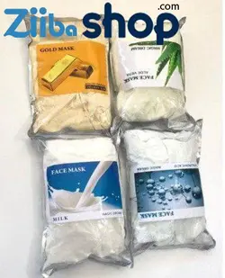 ماسک پودری لاتکسی 1 کیلویی اورجینال کره ای با عصاره های شیر و کلاژن، الوئه ورا، هیالورونیک اسید و طلا MASK MAGIC DREAM