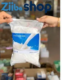 ماسک پودری لاتکسی 1 کیلویی اورجینال کره ای با عصاره های شیر و کلاژن، الوئه ورا، هیالورونیک اسید و طلا MASK MAGIC DREAM