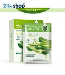 ماسک ورقه ای آبرسان صورت عصاره آلوئه ورا رورک - فروشگاه اینترنتی زیبا شاپ