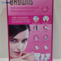 میکرودرم براونز 6کاره حرفه ای مدل BS-1868A - فروشگاه اینترنتی زیبا شاپ