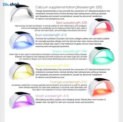 ماسک تونلی ال ای دی دیور دارای کلسیم تراپی 7 رنگ - فروشگاه اینترنتی زیبا شاپ