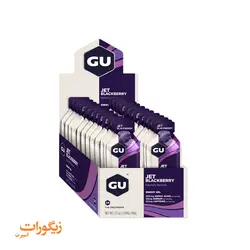 ژل انرژی زا ورزشی ENERGY GEL GU - JET BLACKBERRY | زیگورات اسپرت