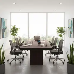 میز کنفرانس 4 نفره راما مدل سلنا | فروشگاه آرک